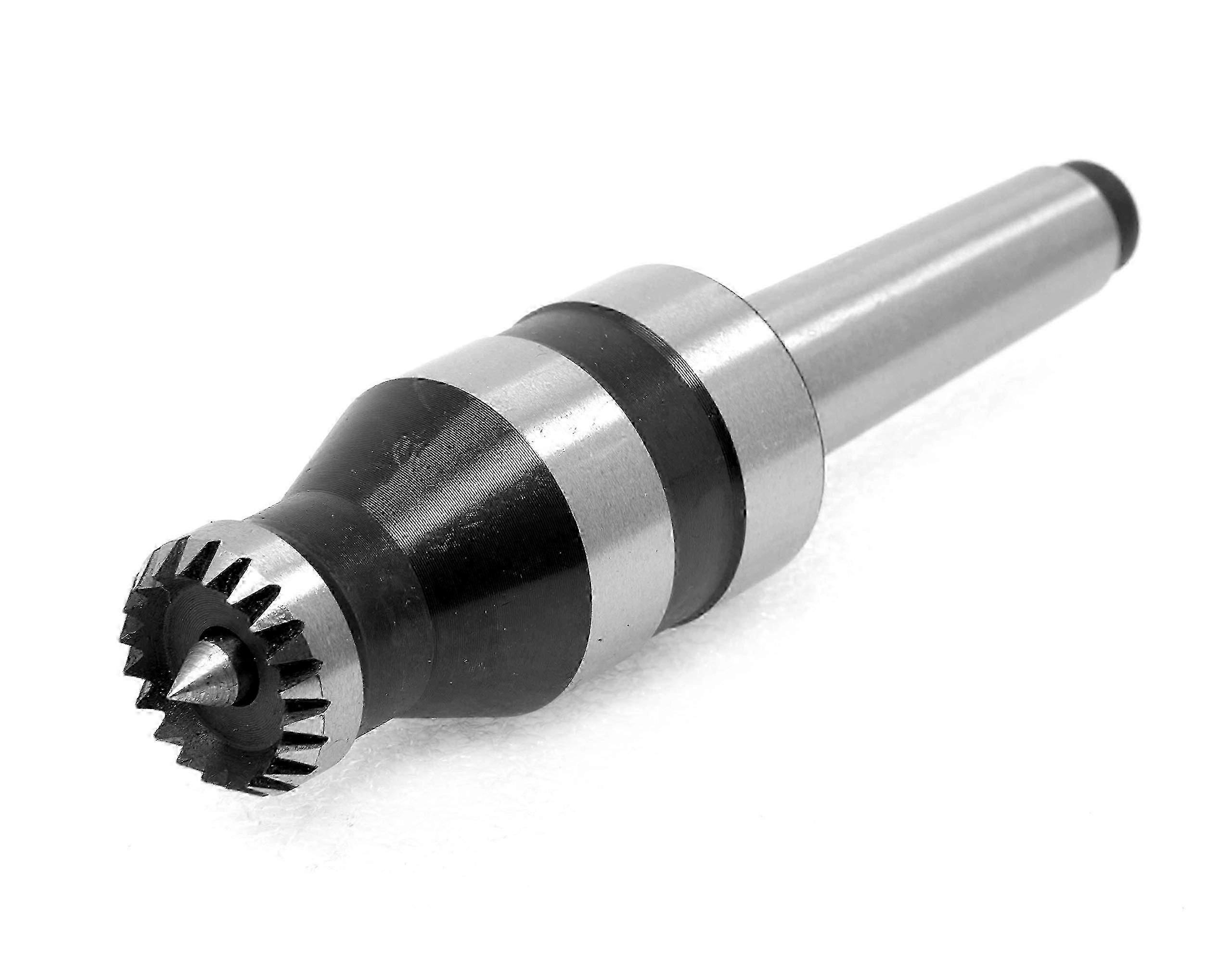 3/4-Inch MT2 Crown Revolving Live Center Suitable for Wood Lathes, Ideal for Precision Woodworking Tasks