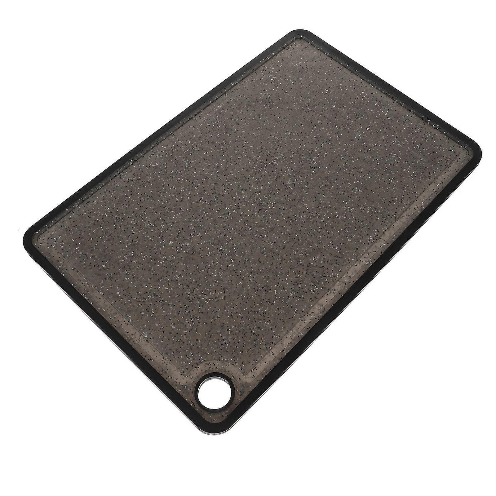 Black Cutting Board Made of PP Material for Kitchen Use Lightweight and Portable 1Pc