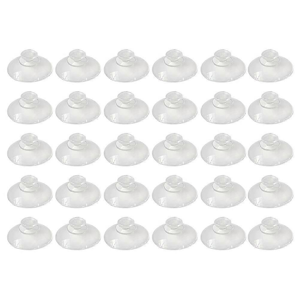 Windscreen Suction Cup Glass Suction Cup Mushroom Head Towel Easy Installation 30MM 80Pcs