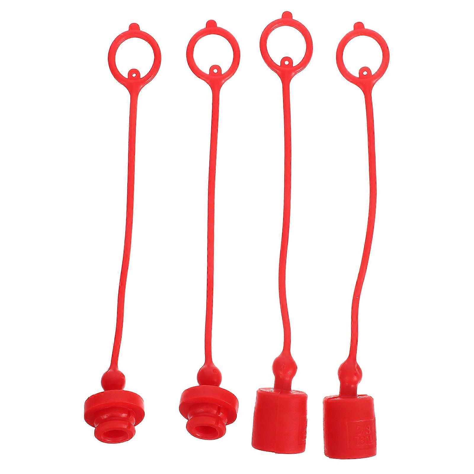 Hydraulic Quick Coupler Dust Caps for Hydraulic Connector Covers 2Sets