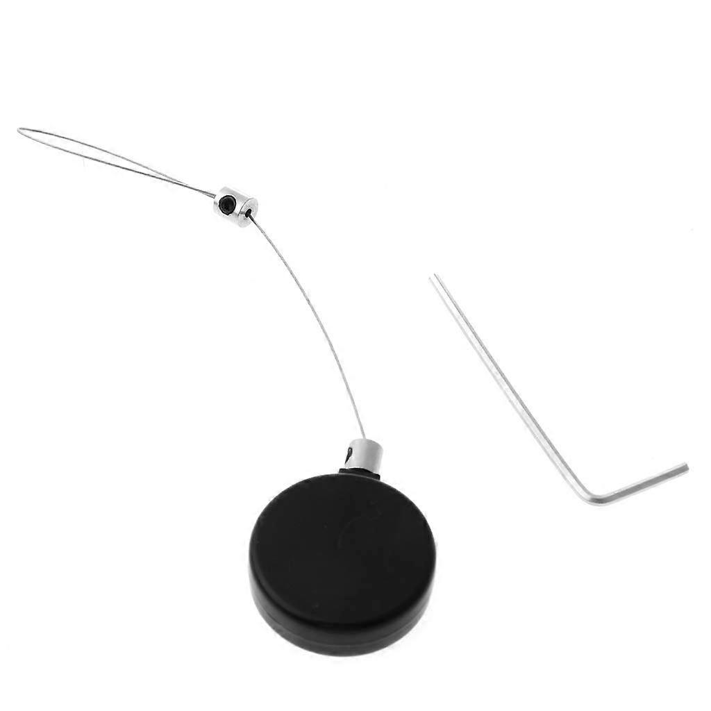 Wire Lock Jewelry Phone Watch Anti-Theft Retractable Cable Wire Lock Box Black - Security Slot for Valuables