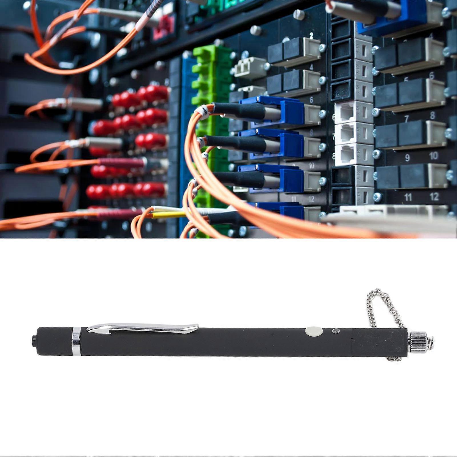 Visual Fault Locator VFL Universal Interface Optical Fiber Red Light Test Pen Tool for Testing 30MW 