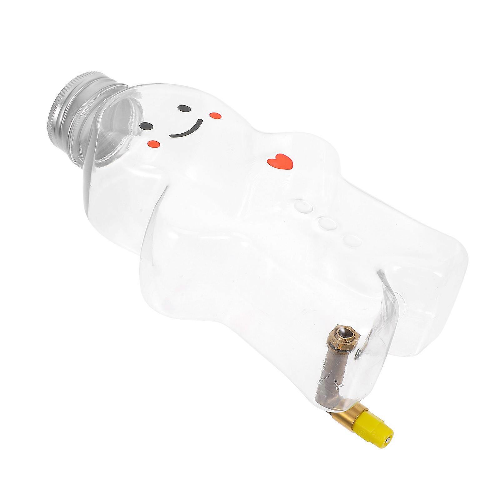 Gingerbread Man Bird Water Feeder Hanging Lightweight Safe Parrot Drinking Dispenser for Parakeets Cockatiels