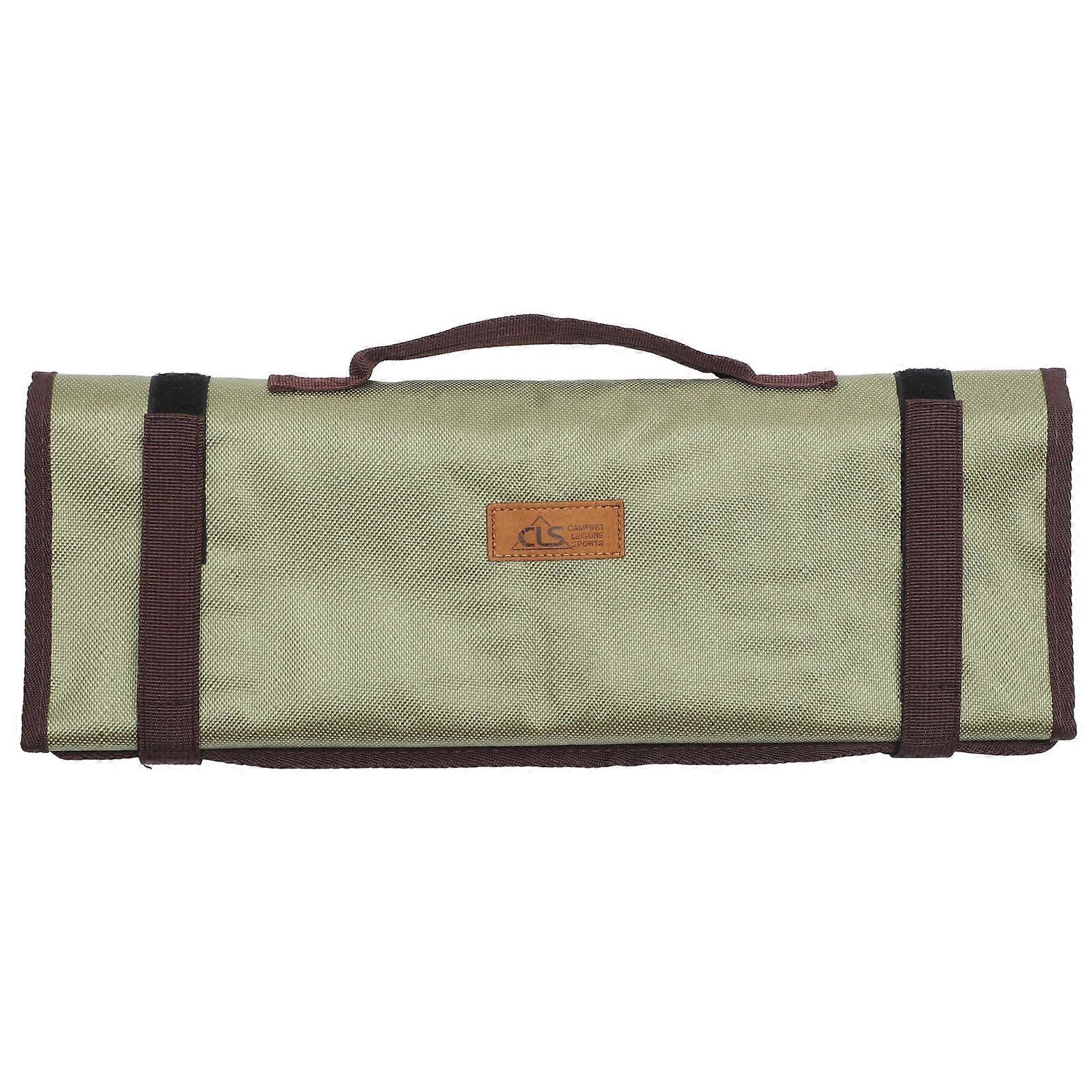 Stakes Storage Bag Double Layer Oxford Fabric Traveling Compact Design 25.2×17.5×0.2in 1Set