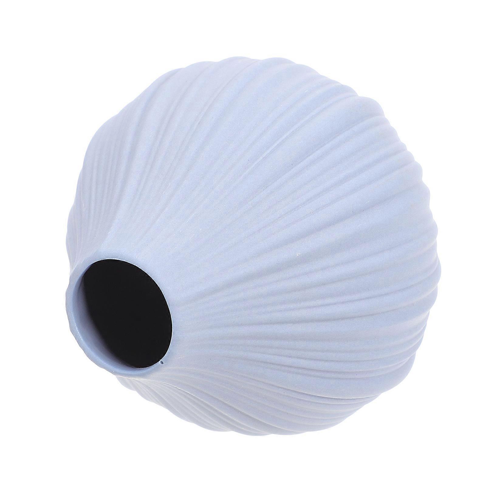 Blue Ceramic Vase for Home Use Small and Perfect for Desk Table Adornment 1 Pc Mini Size