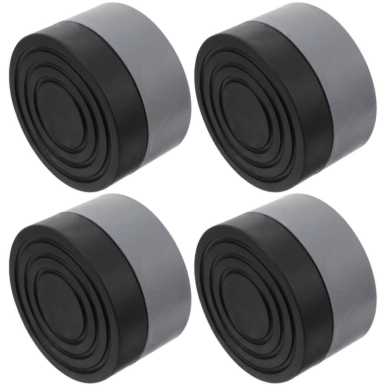 Washer Stabilizer Pads Non Vibration Washing Machine Feet Square Grey 7x7cm Anti Vibration 4Pack