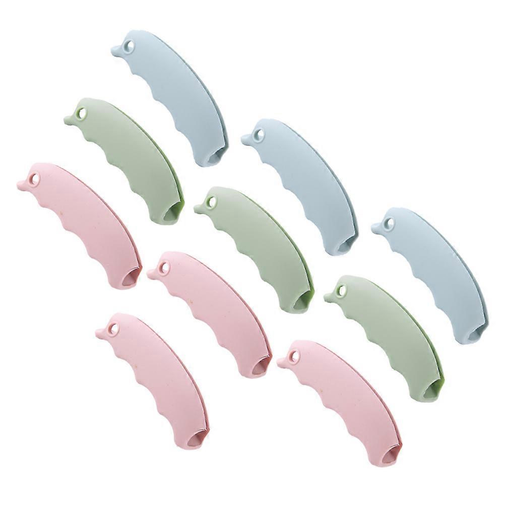 Silicone Basket Handle Grip Ergonomic Non Slip Grocery Carrier for Comfortable Carrying, Alleviates Hand Discomfort