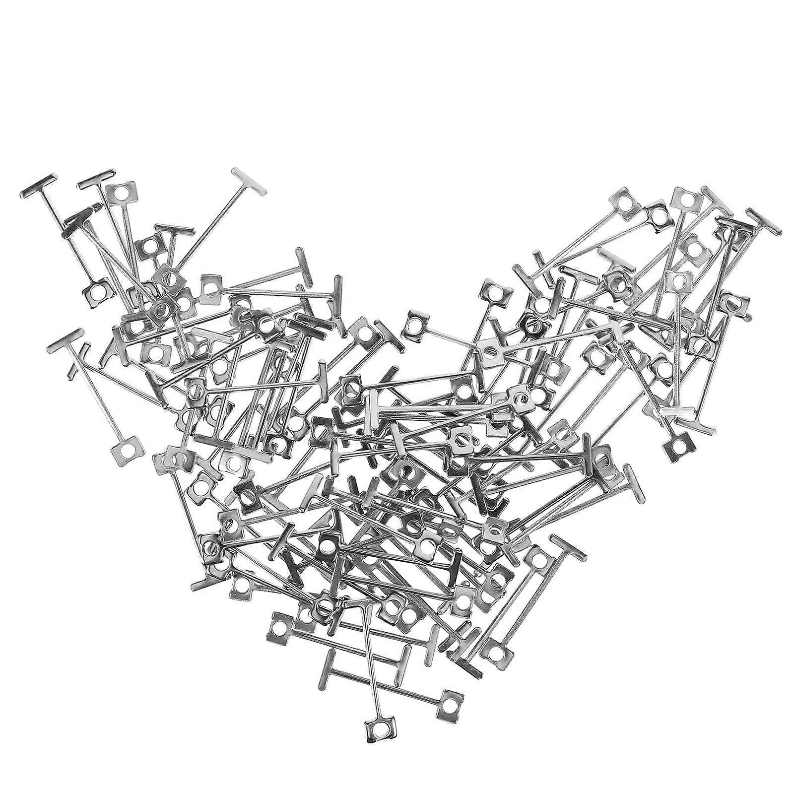 Ceramic Tile Leveling Spacers Metal Needle Kitchen Bedroom Flooring 100Pack