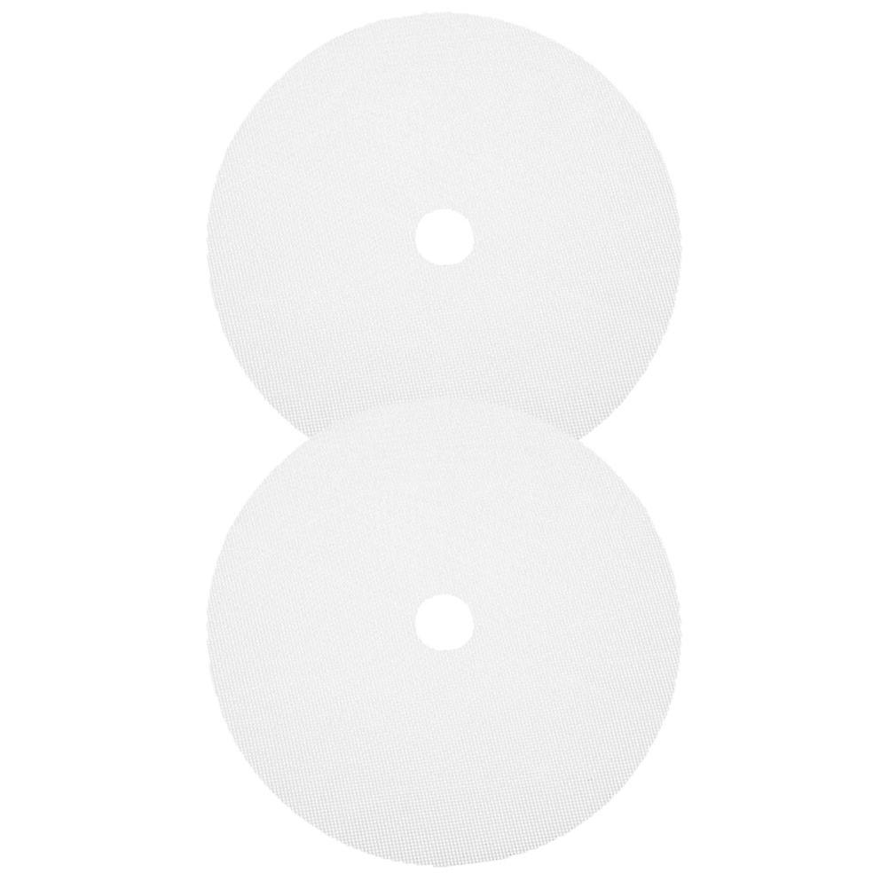 Non-Stick Round Dehydrator Mats 2Pcs Silicone Trays For Kitchen Users Easy Cleaning And Durability