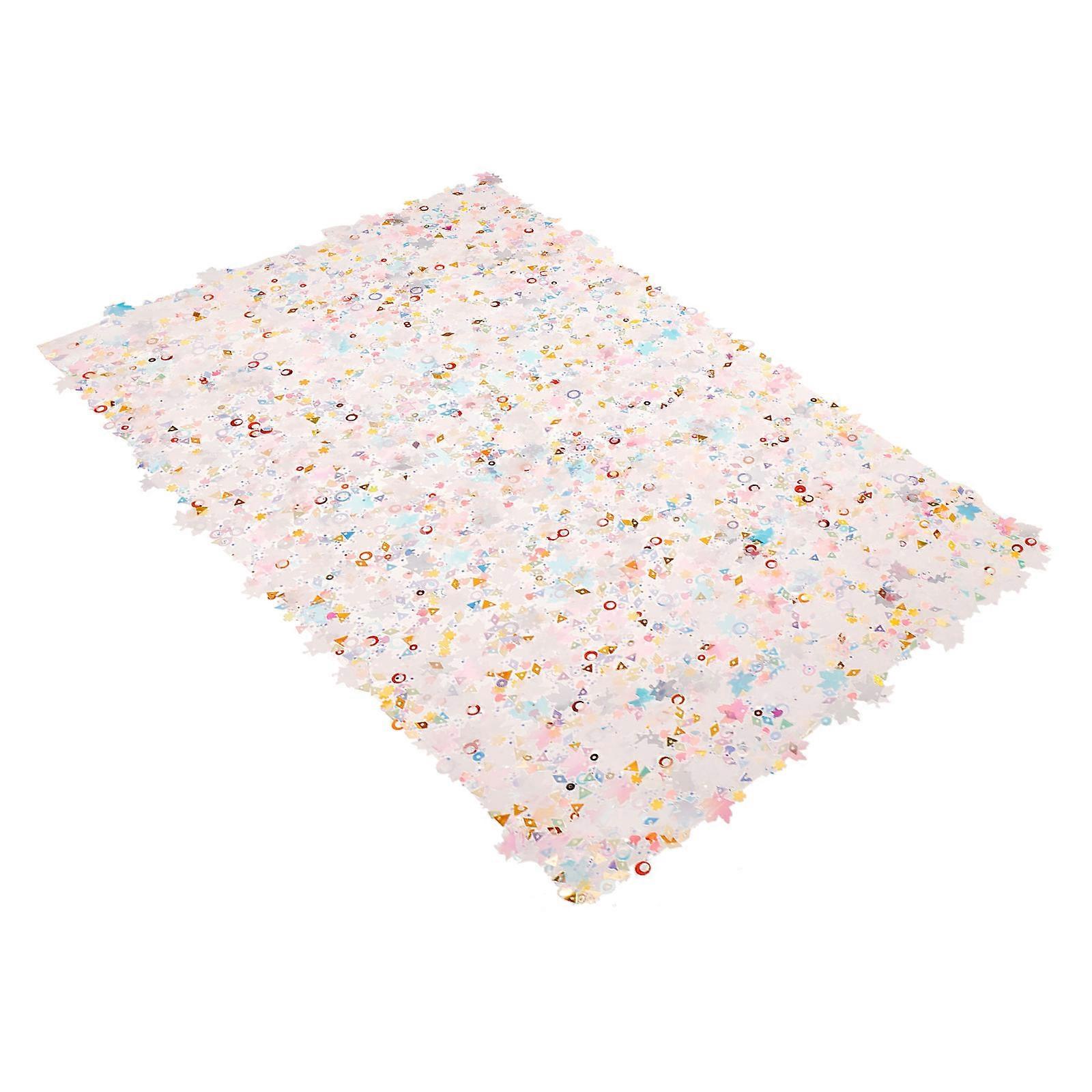 Manicure Cushion with Sequins for Nail Art Experience in Salon or Home Multi Plastic 1 Piece