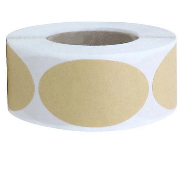 Set of 250 blank virgin paper labels handmade, gift labels for jars
