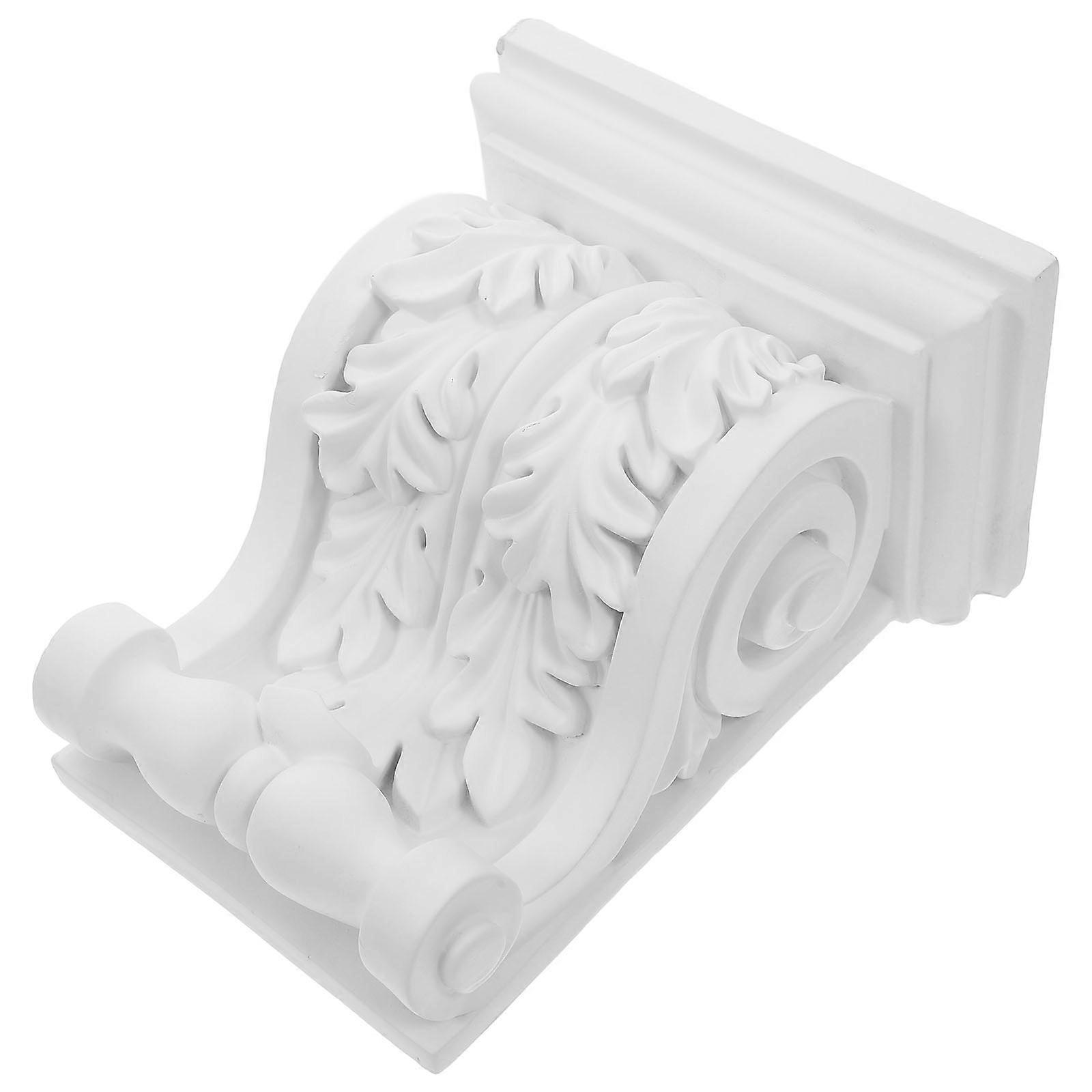 European PU Decorative Beam Support Ceiling Corbels with Intricate Carvings – Versatile Design for Kitchen Shelves, Living Rooms, Bedrooms, and