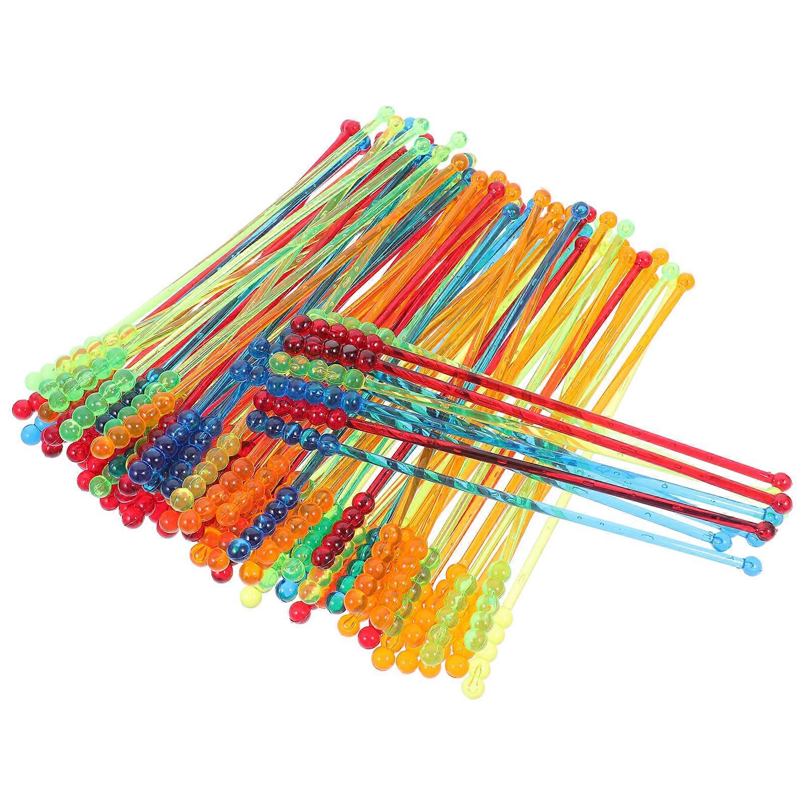For Home Use 19.5cm X 0.8cm X 0.8cm Long Spoon 100Pcs