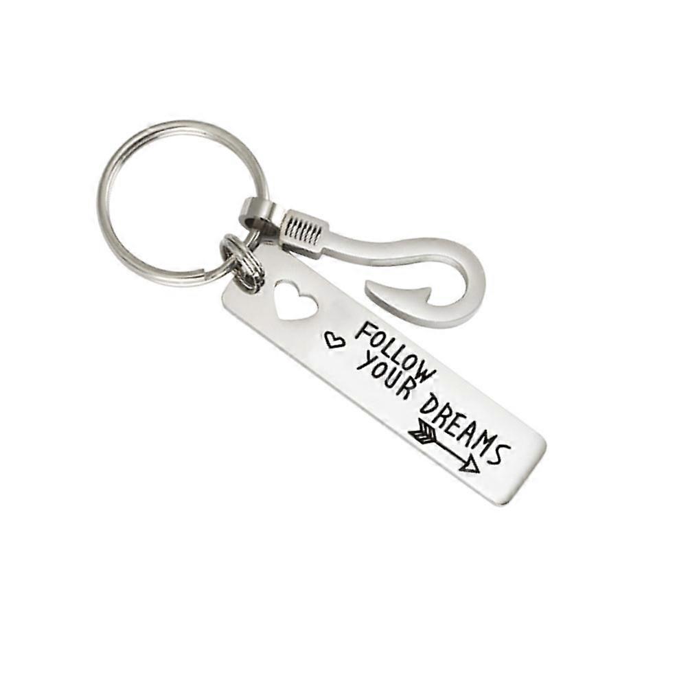Creative Key Holder Keychains for Hanging Keys Silver
