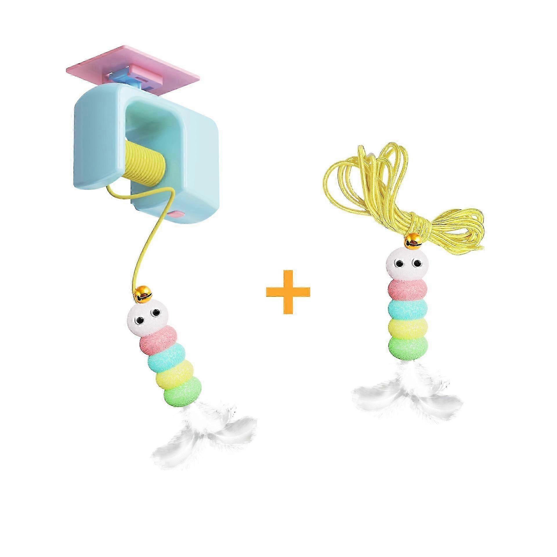 Celery Pets Autobounce USB-C Ceiling Cat Teaser, Meowvo Ceiling Cat Teaser