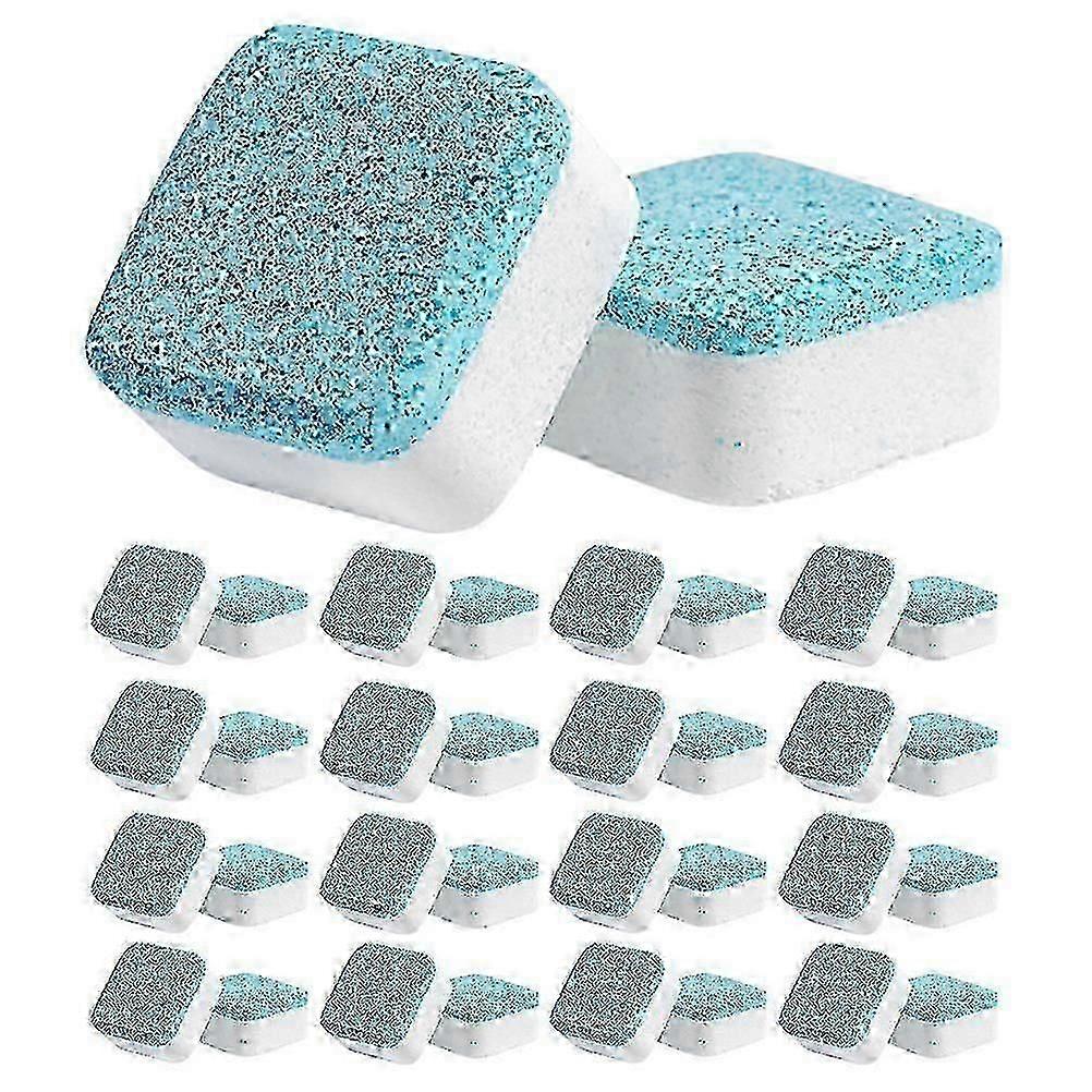 48Pcs Machines à laver Pastilles de nettoyage Nettoyant pour machine à laver Tablette de nettoyage de machine à laver active-CHENG DU