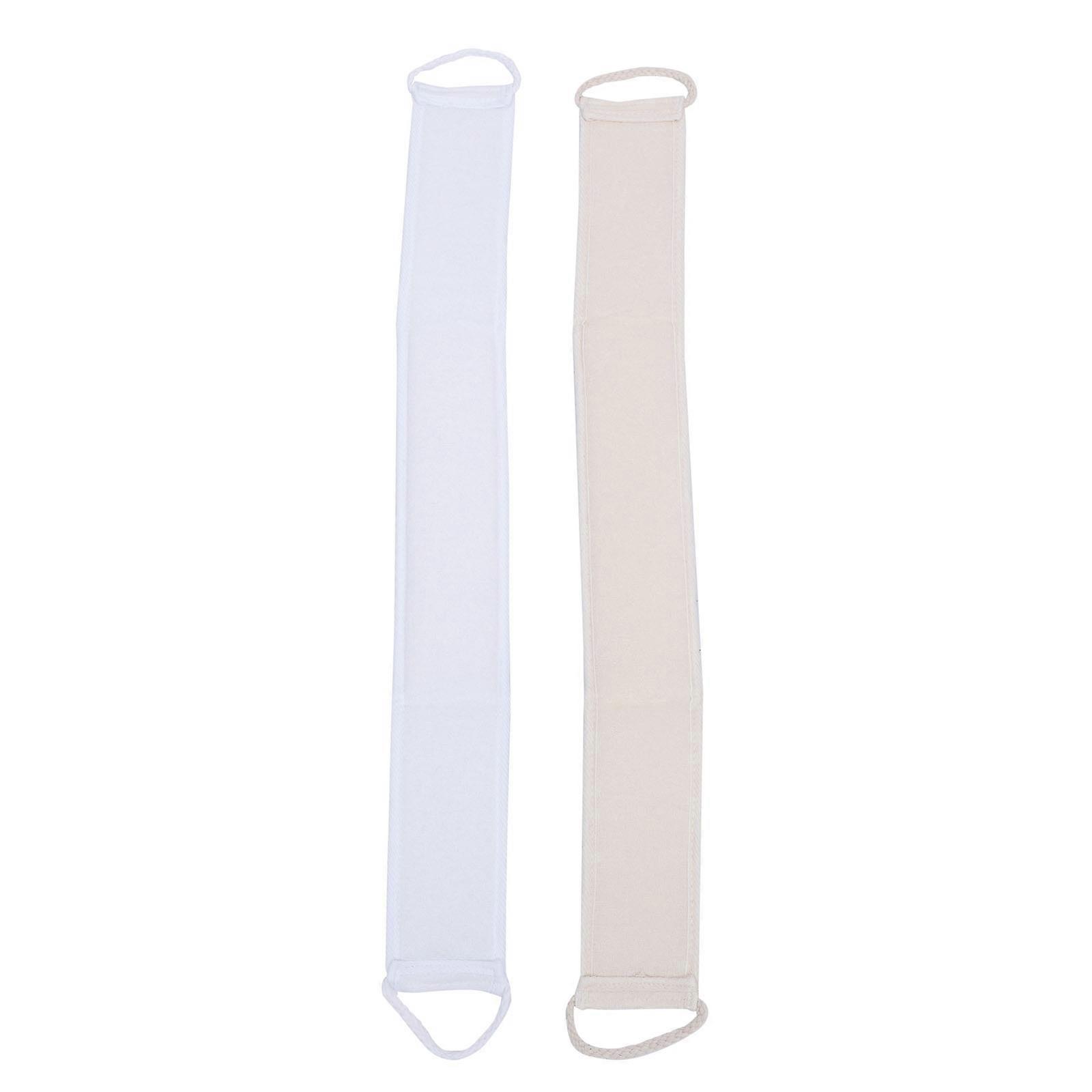 Loofah Exfoliating Back Scrubber 2Pcs Long Scrub Towels Assorted Color For Bathing Everyone Impurity Removal