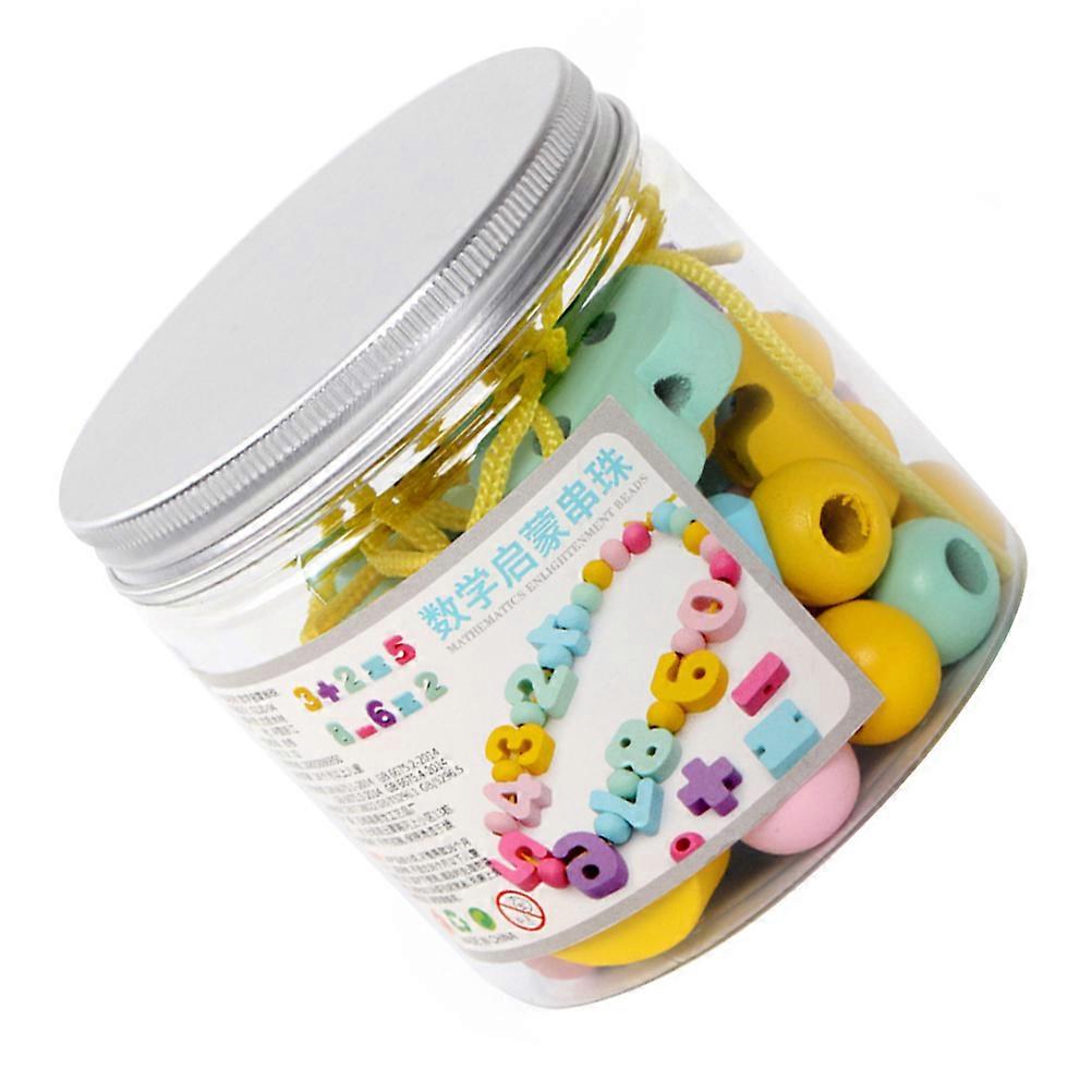 Digital String Beads Kids Toy for Mathematics Enlightenment 1Set