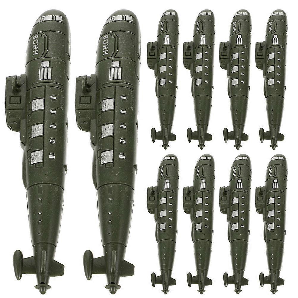 12pcs Simulated Submarine Models for Sand Table Landscaping – Creative and Safe Decorative Statues for Desk and Party Decoration