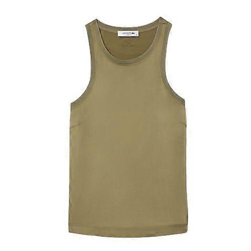 Lacoste Womens/Ladies Satin Slim Tank Top