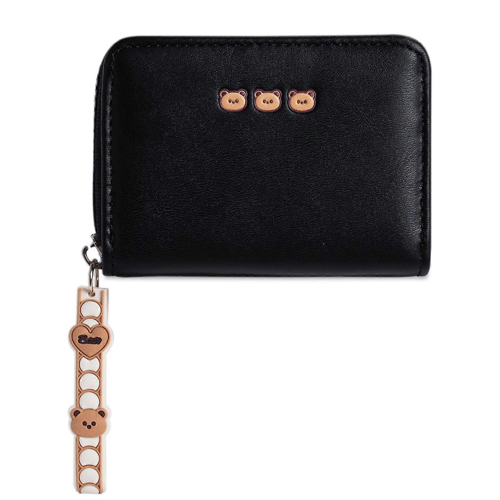 Dopamine Color Women's Short Wallet Compact Practical Short Wallet Cash Coin Storage Oragnizer