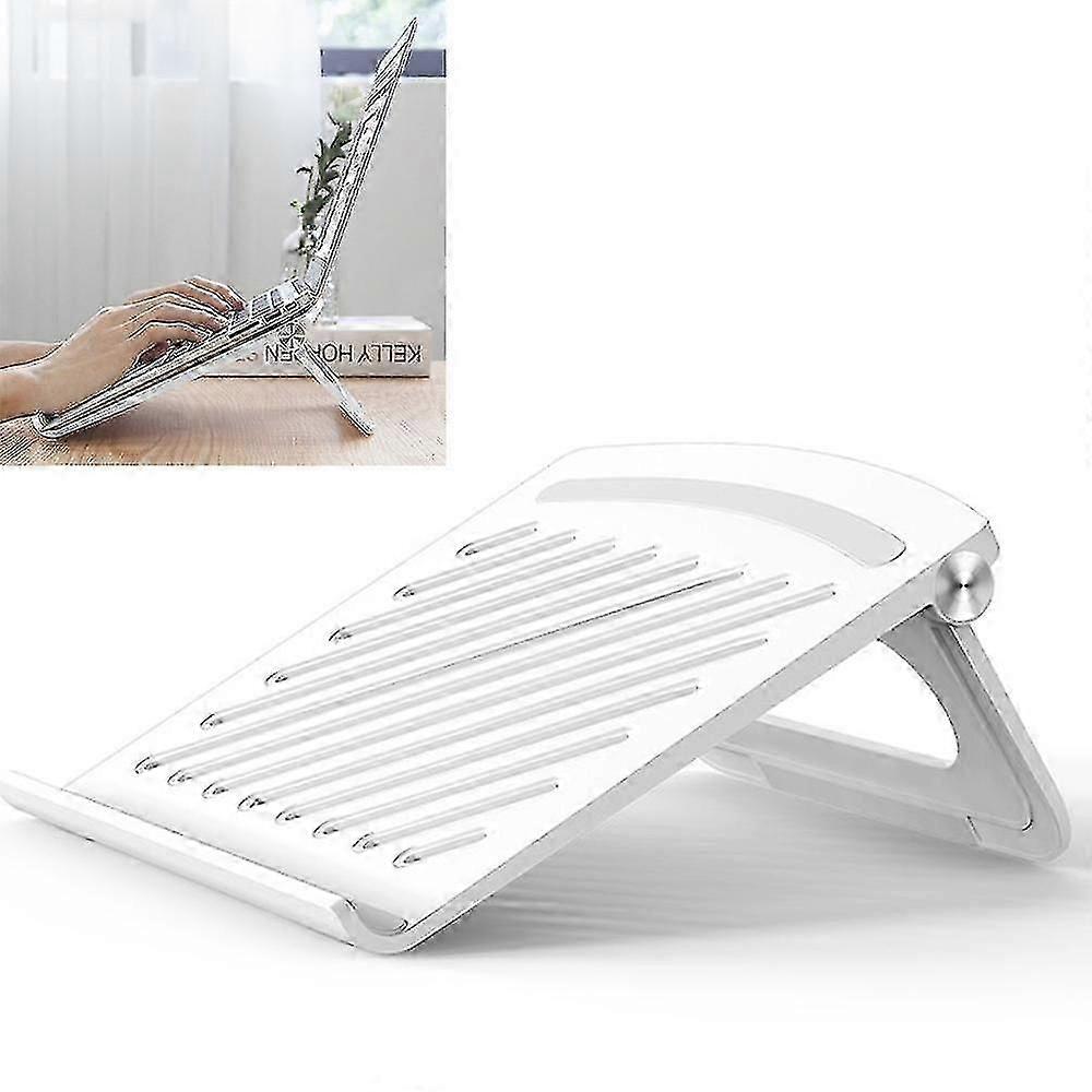 Foldable Laptop Stand, Portable Aluminum Computer Riser, Adjustable 10-17 Laptops