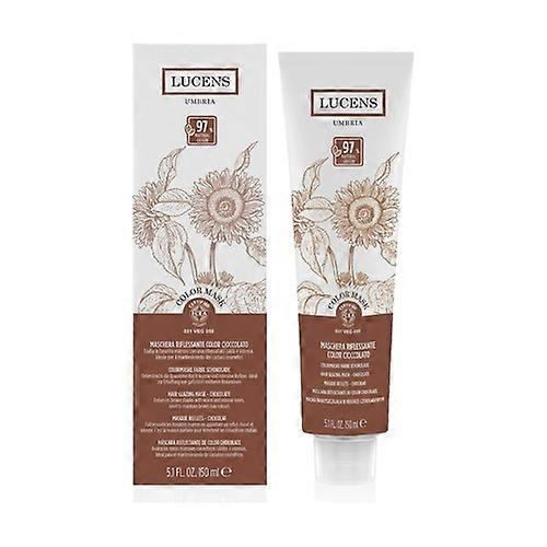 Chocolate-colored reflective mask 150 ml
