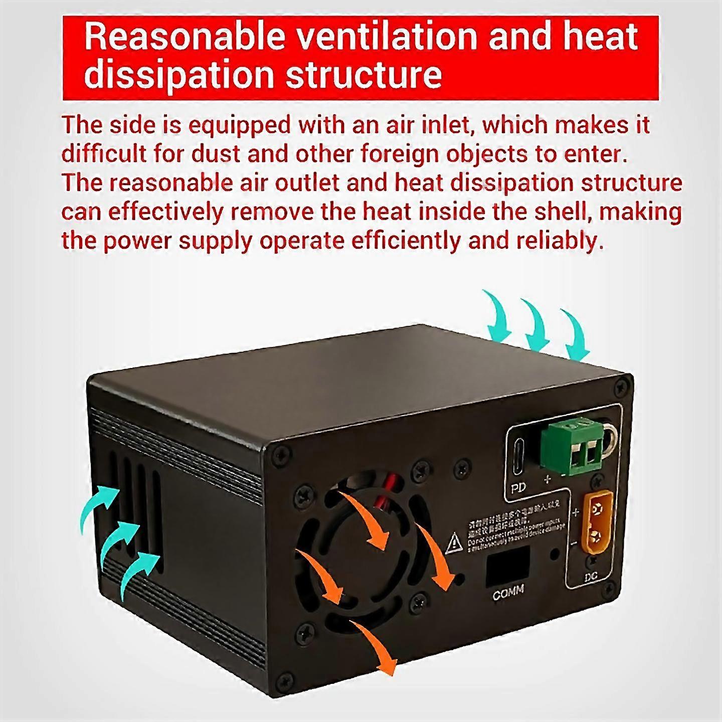 For cnc power supply aluminum alloy shell multiinterface input dc double lshaped splicing center fra