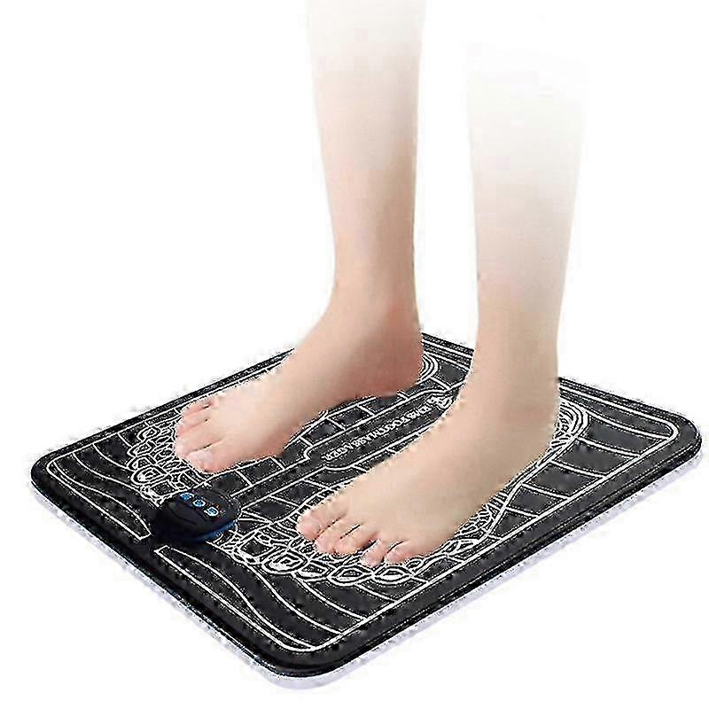 Pad massaggiatore per piedi con display digitale per la terapia dei punti di agopuntura e il miglioramento della circolazione sanguigna delle gambe