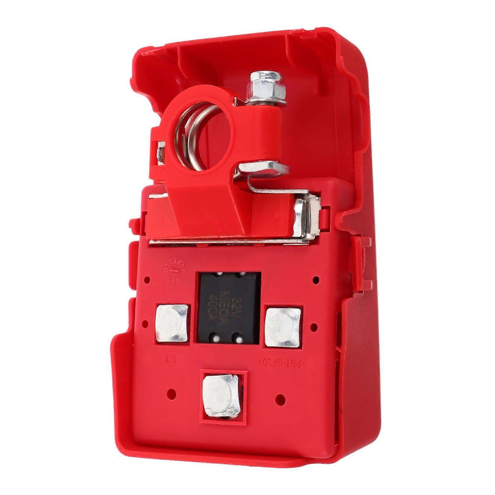 32V400A Auto Battery Terminal Clamps - High-Performance Battery Clamp Adapter Kit With Quick-Release Connectors