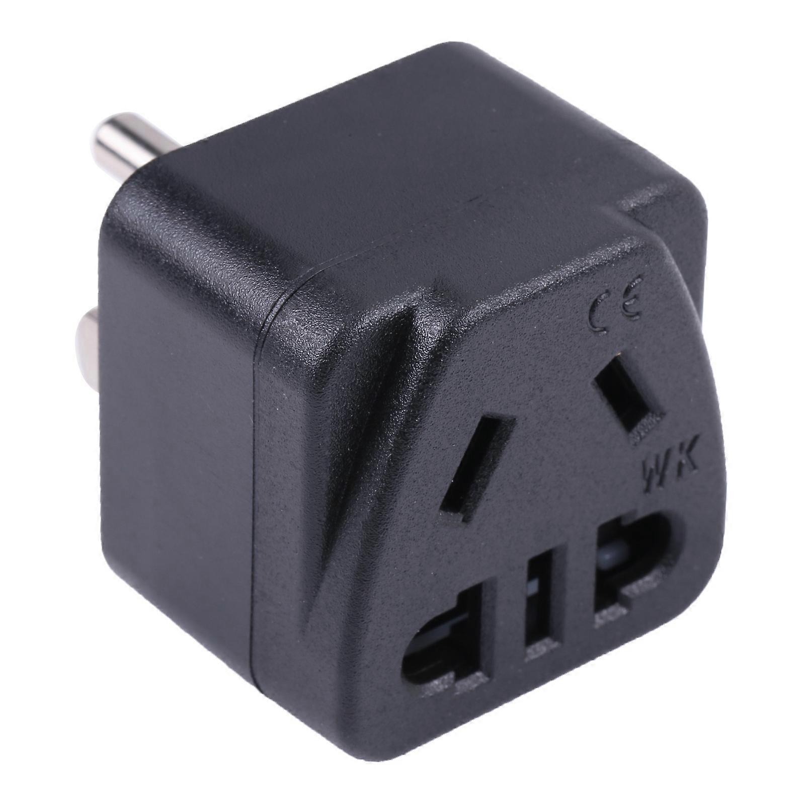 Portable Universal Five-hole WK to AU Three-pin Plug Socket Power Adapter