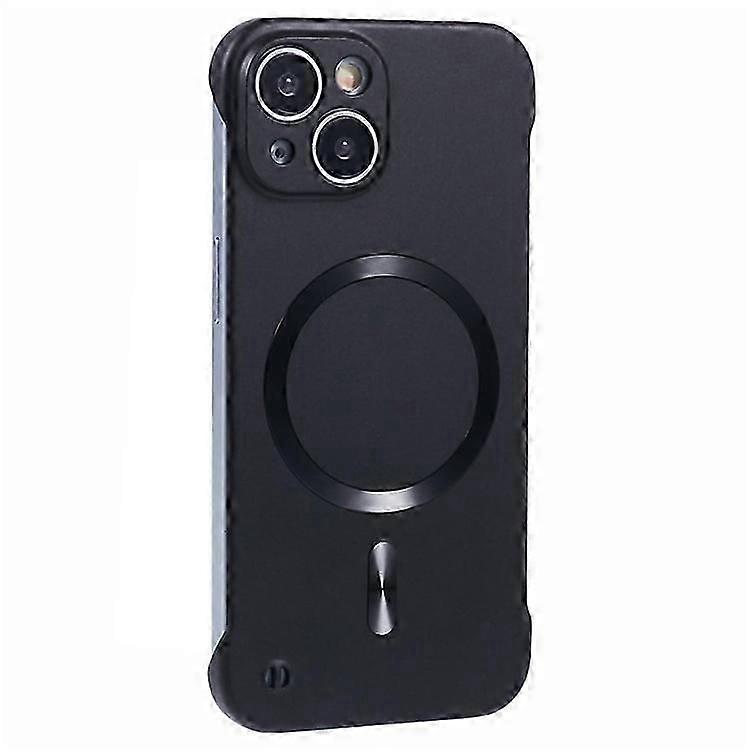 Compatible For iPhone 15 Case Compatible with MagSafe Hard PC Frameless Phone Cover