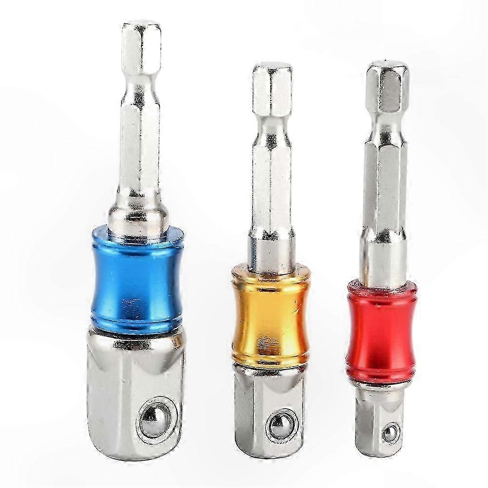 3Pcs/Set Hex Drill Bit Socket Adapter for Electric Impact Driver Type A