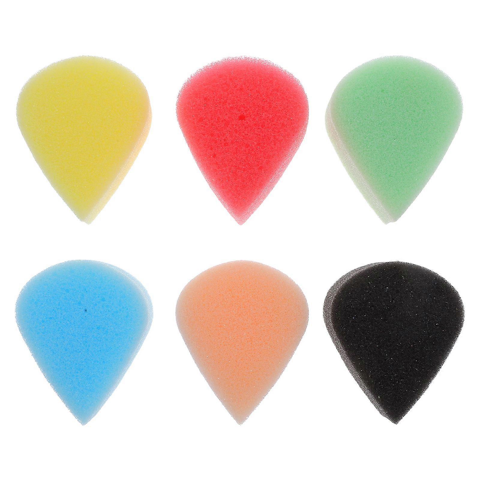 Face Paint Sponges For Face Painting 6pcs Tear Drop Shaped Makeup And Body Paint Sponges Art Work Painting Drawing Tool For Halloween Christmas Festiv