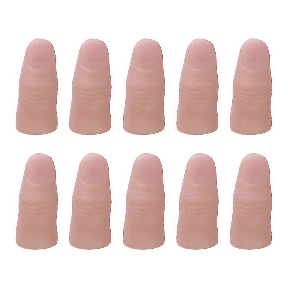 20Pcs Trick Fingers Faux doigts avec des pointes de pouce Accessoires de spectacle de scène
