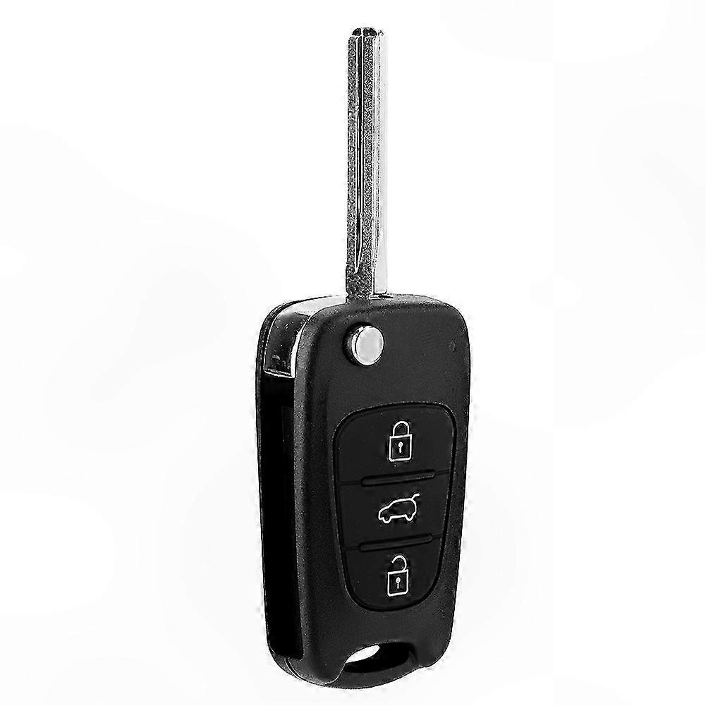 Remote Key Fob Case with 3 Buttons for HYUNDAI i20 i30 Protective Cover Shell Fit Car Remote Control Replacement Key Shell