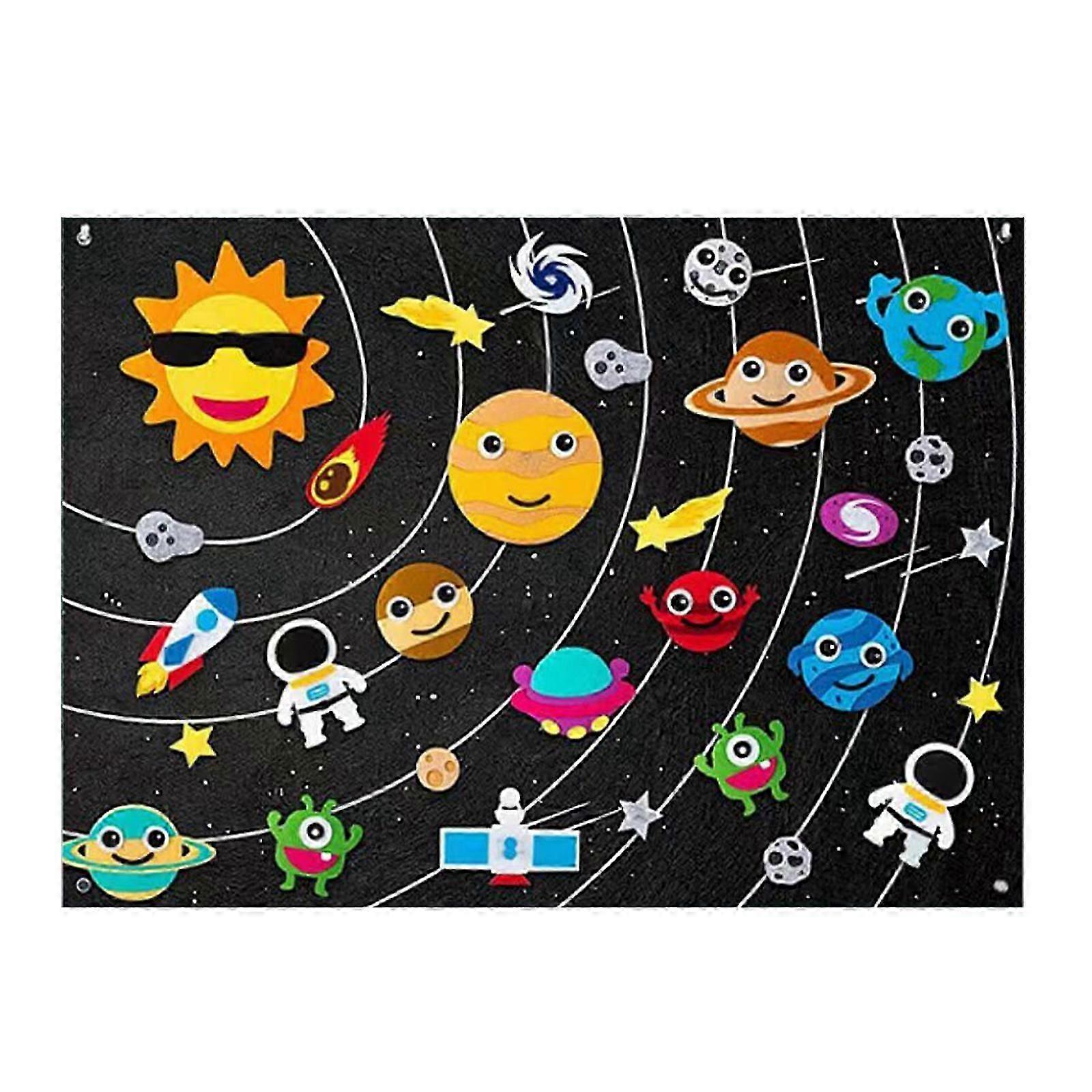 Copii de predare Felt Board Set Copii Early Learning Interactive Play