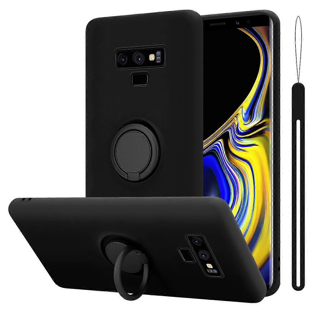 Samsung Galaxy NOTE 9 Protective Case TPU Case - Liquid Design with Ring