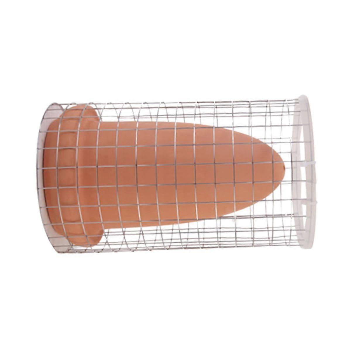 Fish Breeding Cone Spawning Barrel For Aquarium Tropical Angelfish Shrimp Medium Pottery Filtration With Isolation Net