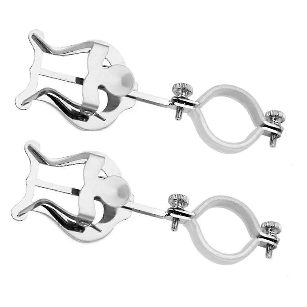 2Pcs Clarinet Lyre Holder Music Clip for Marching Band Clarinet Sheet