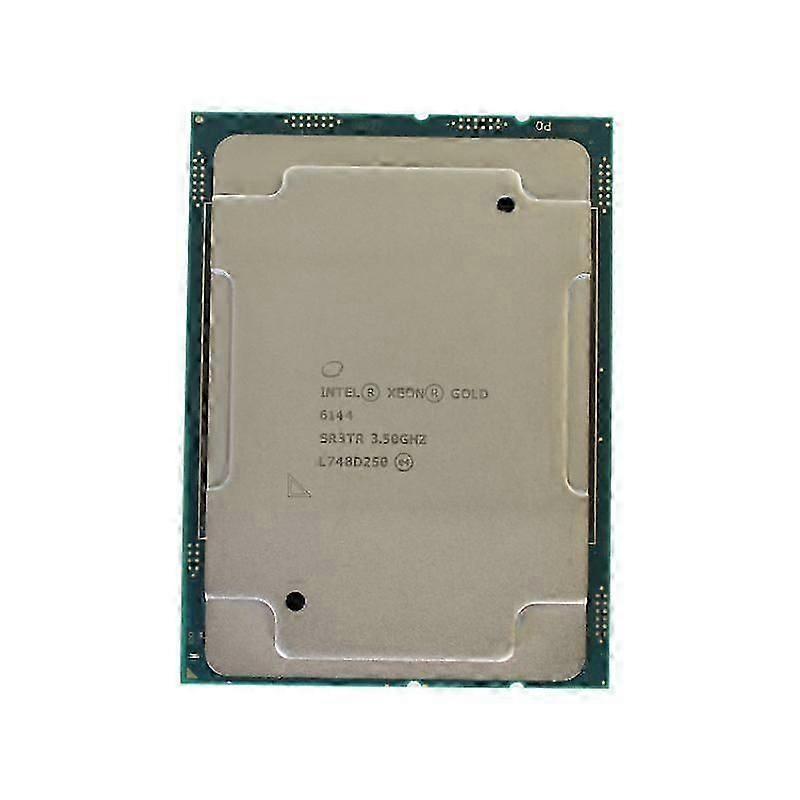 Xeon GOLD 6144 CPU - Socket LGA 3647 8 Cores 16 Threads 3.5 GHz 24.75 MB L3 Cache 150W.