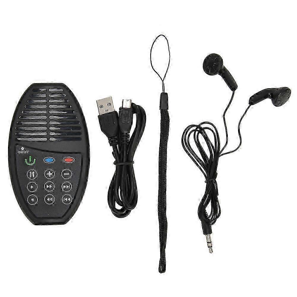 Electronic Bible Reader with Solar Charging, Lightweight Portable Bible Player with Indicator Light for Home, Supports English KJV and Arabic