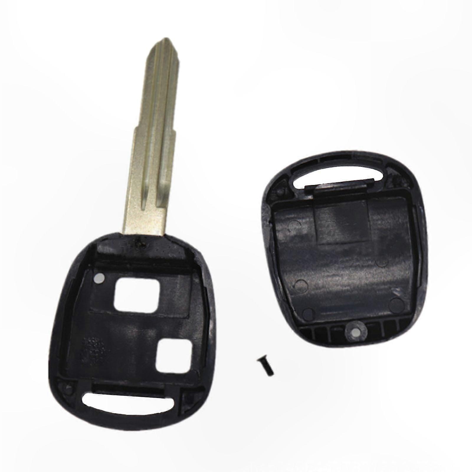 Replacement Key Case for 2-Button Remote Shell-Compatible with  Vehicles
