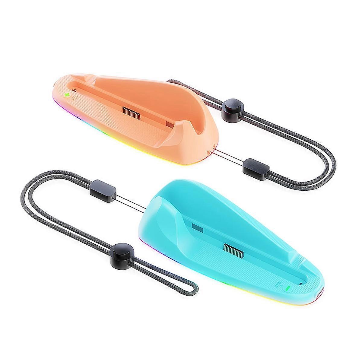 2 Pack for 2 Left Right Gamepad Desktop RGB Mouse Holder Game Controller Mouse Grip for Switch B