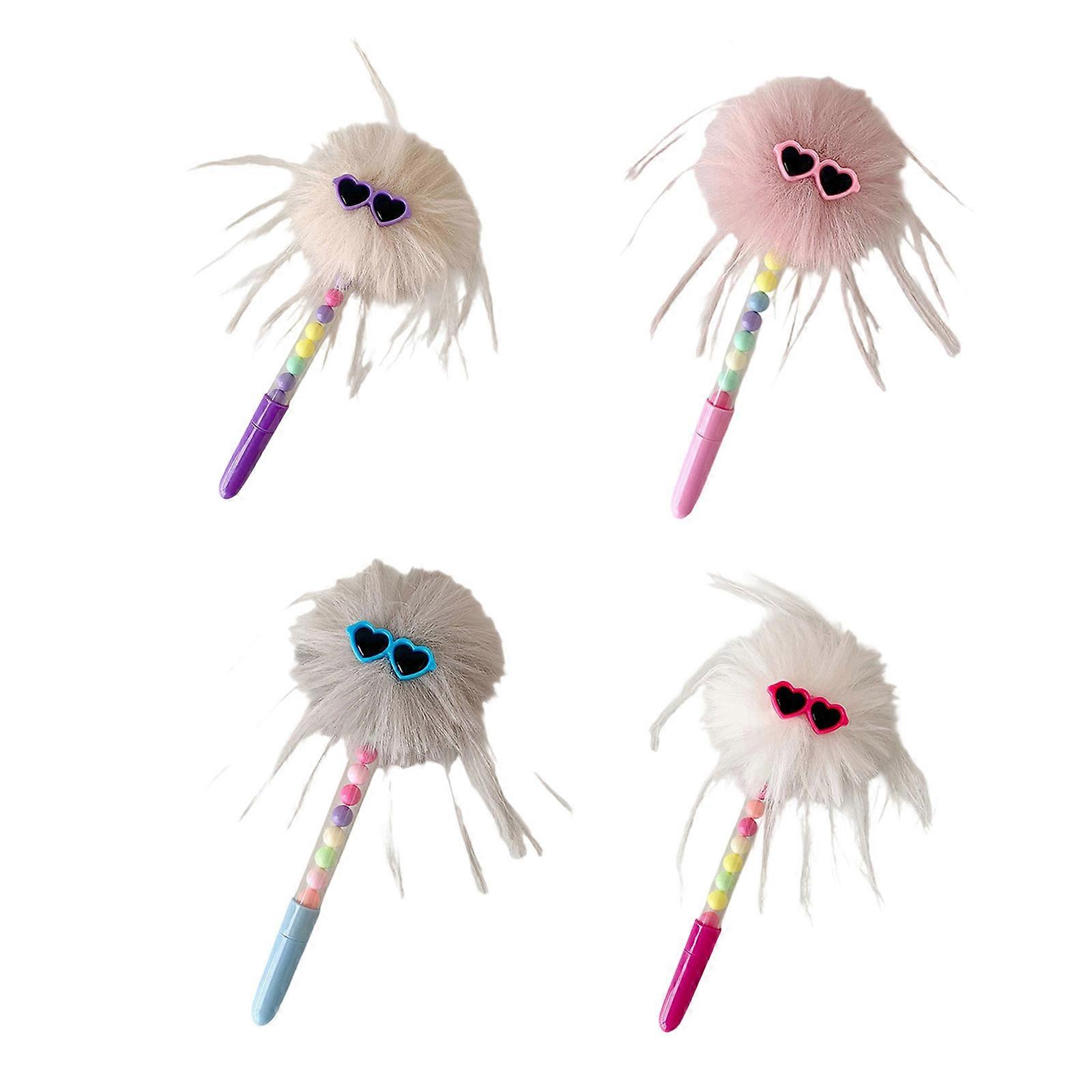 Fun Glasses Inspired Push Pen With Smooth Writing Blue Ink Small Size Ideal For Classrooms Meetings Offices Multicolor