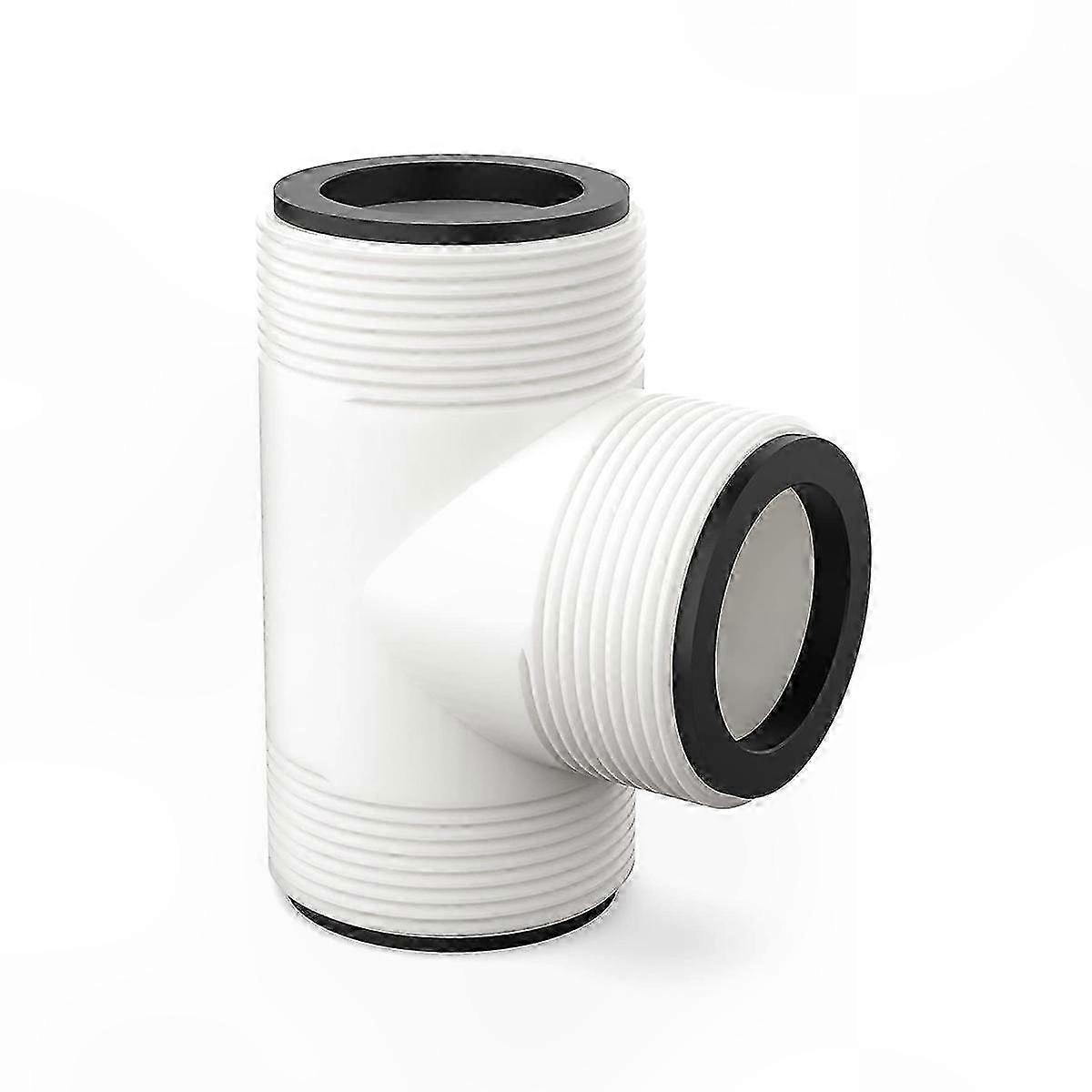 Replacement Pool Hose Adapter - 3 L Rings for Split Tee T-Joint Union Connector, Compatible with Most Systems