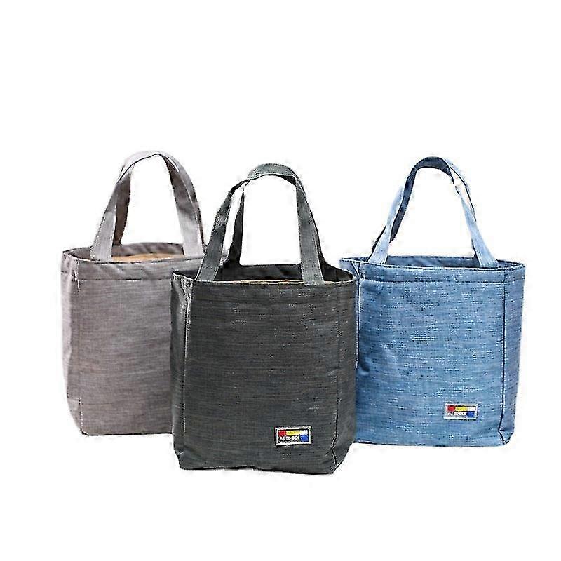Practical Portable Lunch Bag Portable Drawstring Insulated Bag Stor...