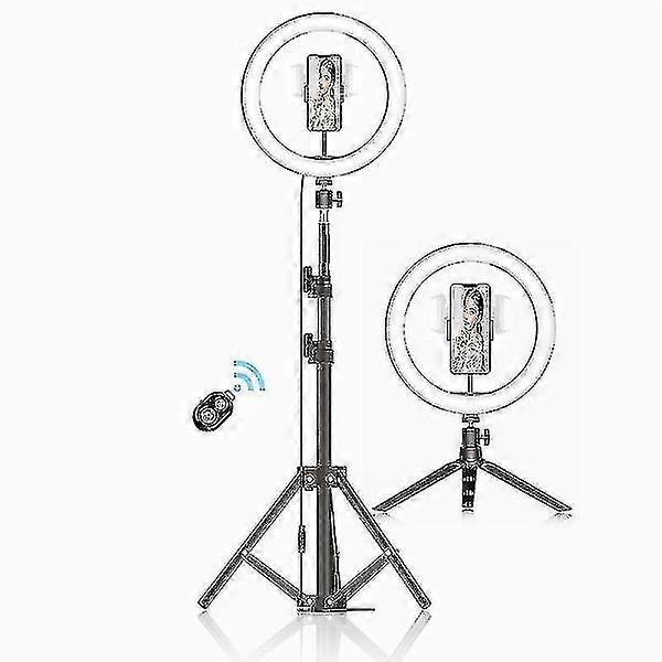 18\" LED Ring Light with Table Stand and Stand Mount.