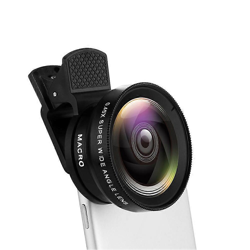 2 in 1 HD Phone Lens 0.45X Super Wide Angle &12.5X Macro Mobile Lens for for for for