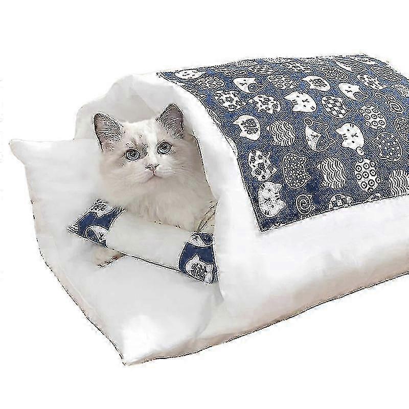 Cat Bed Cave Closed Cat Slee Bag Indoor Washable Dog Bed Pet Bed -